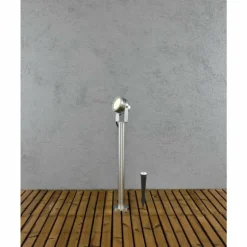 Borne d'éclairage Konstsmide Monza LED Aluminium, 3 lumières