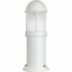 Borne d'éclairage LCD Ilmenau Blanc, 1 lumière