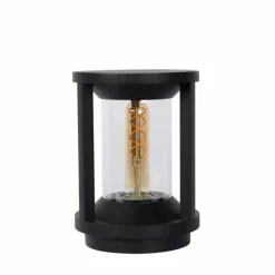 Borne d'éclairage Lucide CADIX Noir, 1 lumière