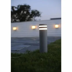 Borne d'éclairage LUTEC FOCUS Anthracite, 1 lumière