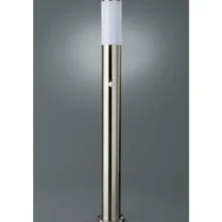 Borne d'éclairage Massive myGarden UTRECHT Acier inoxydable, 1 lumière, Détecteur de mouvement