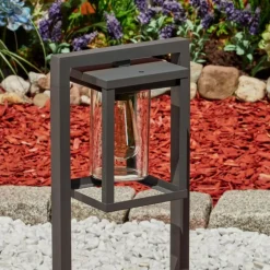 Borne lumineuse Parkkola Anthracite, 1 lumière