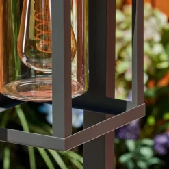 Borne lumineuse Parkkola Anthracite, 1 lumière