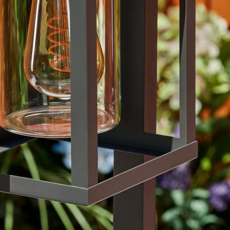Borne lumineuse Parkkola Anthracite, 1 lumière