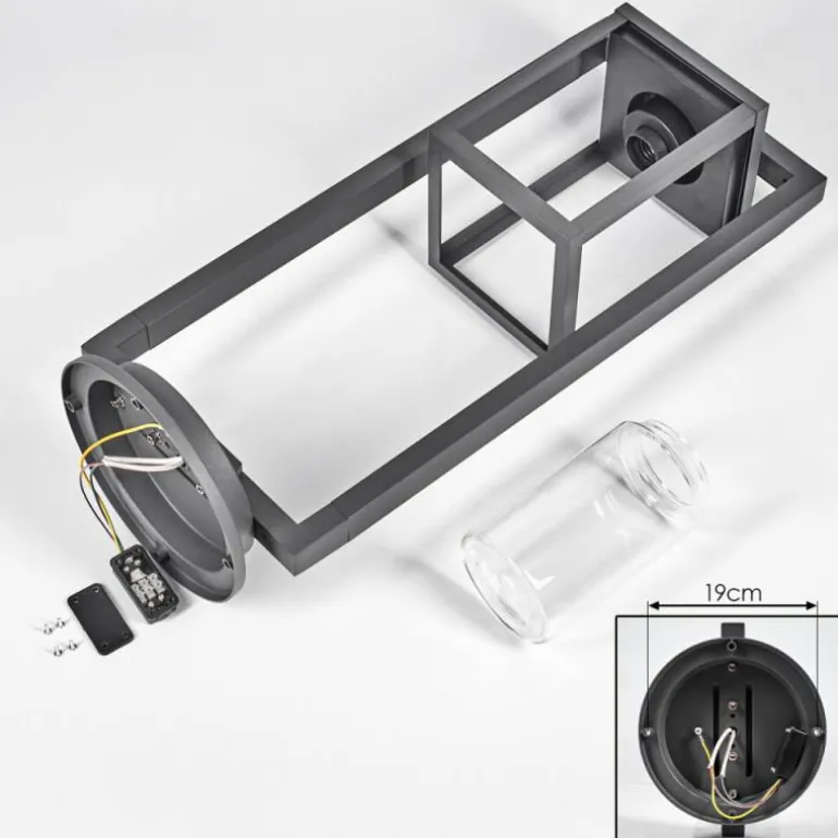 Borne lumineuse Parkkola Anthracite, 1 lumière