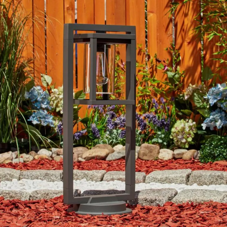 Borne lumineuse Parkkola Anthracite, 1 lumière