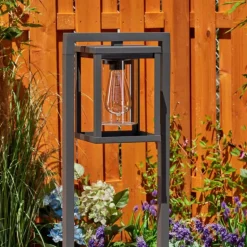 Borne lumineuse Parkkola Anthracite, 1 lumière