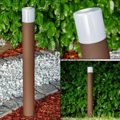 Borne lumineuse Buhrkall Rouille, 1 lumière