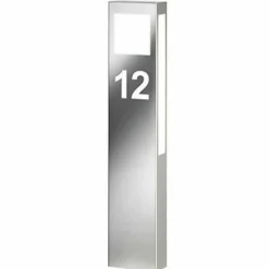 Borne lumineuse CMD Aqua Paulo Acier inoxydable, 1 lumière