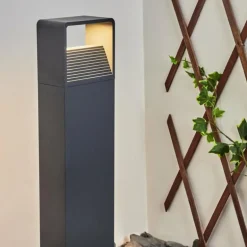Borne lumineuse Dubona LED Anthracite, 1 lumière