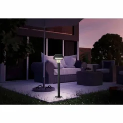 Borne lumineuse Eglo CHIAPPERA Noir, Blanc, 1 lumière