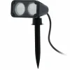 Borne lumineuse Eglo NEMA LED Noir, 2 lumières