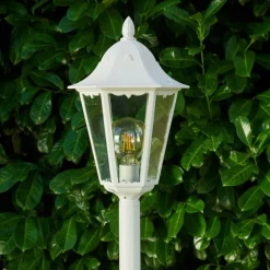 Borne lumineuse Gilze Blanc, 1 lumière