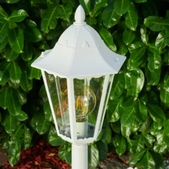Borne lumineuse Gilze Blanc, 1 lumière