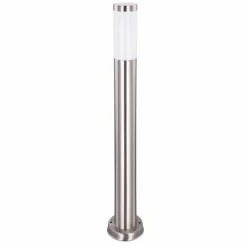 Borne lumineuse Globo BOSTON Acier inoxydable, 1 lumière