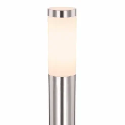 Borne lumineuse Globo BOSTON Acier inoxydable, 1 lumière