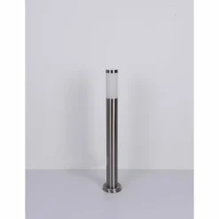 Borne lumineuse Globo BOSTON Acier inoxydable, 1 lumière