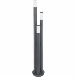 Borne lumineuse Globo BOSTON Anthracite, 3 lumières