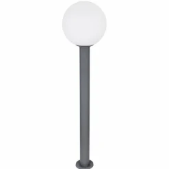 Borne lumineuse Globo OSSY Anthracite, 1 lumière