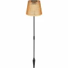 Borne lumineuse Globo SOLAR LED Ambre, Noir, 1 lumière
