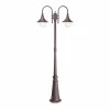 Borne lumineuse Ideallux CIMA Gris, 2 lumières