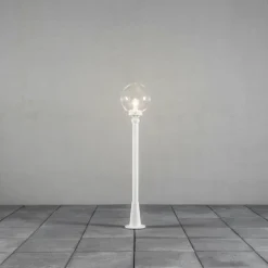 Borne lumineuse Konstsmide Orion Blanc, 1 lumière