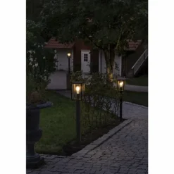 Borne lumineuse Konstsmide Carpi Noir, 1 lumière