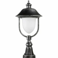 Borne lumineuse LCD 1156 Noir, Argenté, 1 lumière