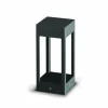 Borne lumineuse LCD Kisselbach LED Noir, 1 lumière