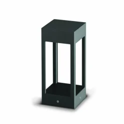 Borne lumineuse LCD Kisselbach LED Noir, 1 lumière