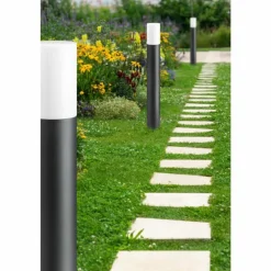 Borne lumineuse LCD Lusen Gris, 1 lumière