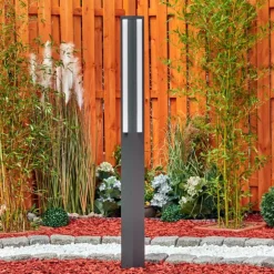 Borne lumineuse Lisalara LED Anthracite, 1 lumière