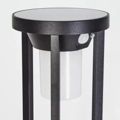 Borne lumineuse Lokpano LED Noir, 1 lumière, Détecteur de mouvement