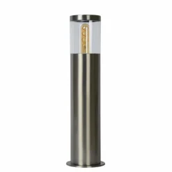 Borne lumineuse Lucide FEDOR Chrome, 1 lumière