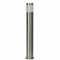 Borne lumineuse Lucide FEDOR Chrome, 1 lumière