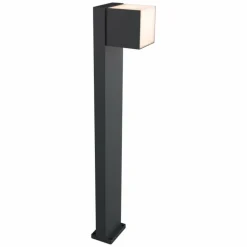 Borne lumineuse Lutec Cuba LED Anthracite, 1 lumière