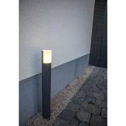 Borne lumineuse Lutec Cyra LED Anthracite, 1 lumière