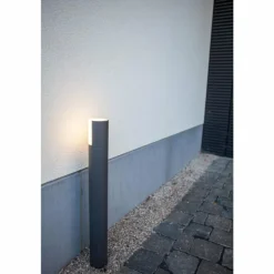 Borne lumineuse Lutec Cyra LED Anthracite, 1 lumière