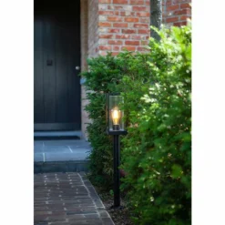 Borne lumineuse Lutec Flair Anthracite, 1 lumière
