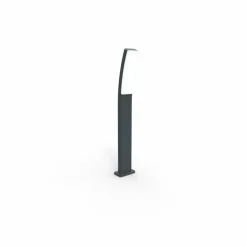 Borne lumineuse Lutec KIRA LED Anthracite, 1 lumière