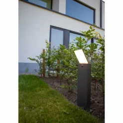 Borne lumineuse Lutec Pano LED Anthracite, 1 lumière