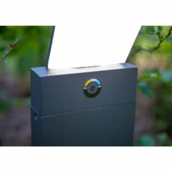 Borne lumineuse Lutec Pano LED Anthracite, 1 lumière