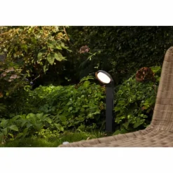 Borne lumineuse Lutec POLO LED Anthracite, 1 lumière