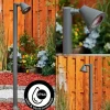 Borne lumineuse Milond Anthracite, 1 lumière