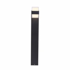 Borne lumineuse Paul-Neuhaus CARA LED Anthracite, 2 lumières