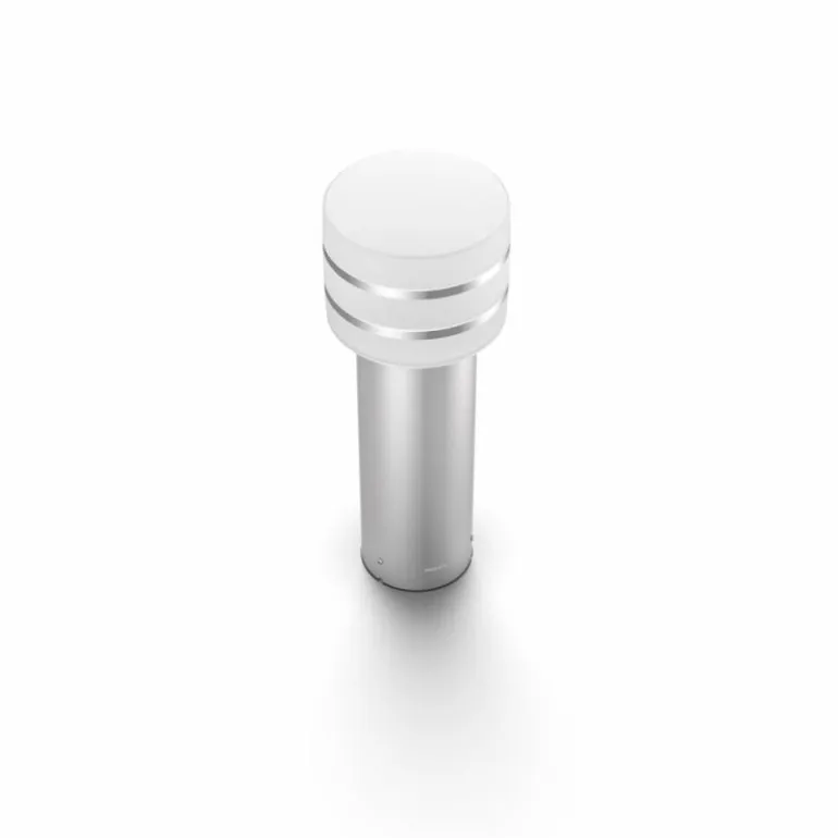 Borne lumineuse Philips Hue White Tuar LED Acier inoxydable, Argenté, 1 lumière