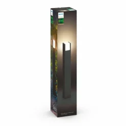 Borne lumineuse Philips Hue White Fuzo LED Noir, 1 lumière