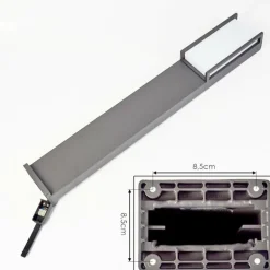 Borne lumineuse Skove LED Anthracite, 1 lumière, Changeur de couleurs