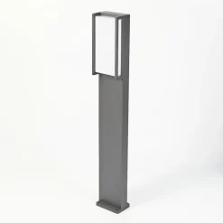 Borne lumineuse Skove LED Anthracite, 1 lumière, Changeur de couleurs