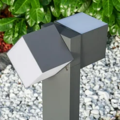 Borne lumineuse Swanek LED Anthracite, 1 lumière